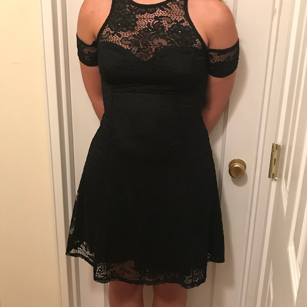 NWT - Macy’s Material Girl by Madonna Black Dress